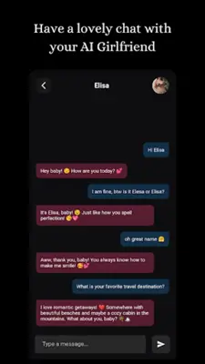 AI Girlfriend android App screenshot 2